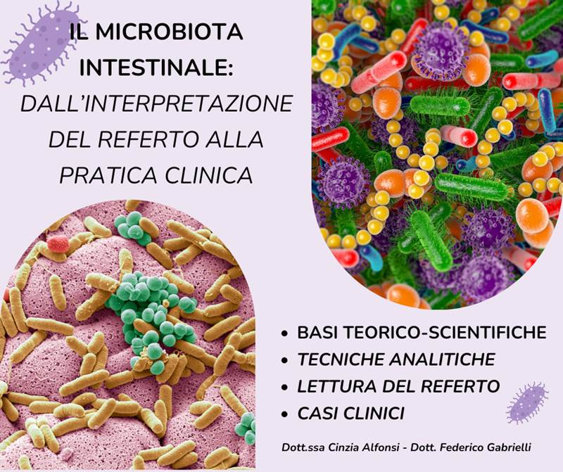 Il Microbiota Intestinale: Dall’interpretazione del referto alla pratica clinica – Corso on-demand