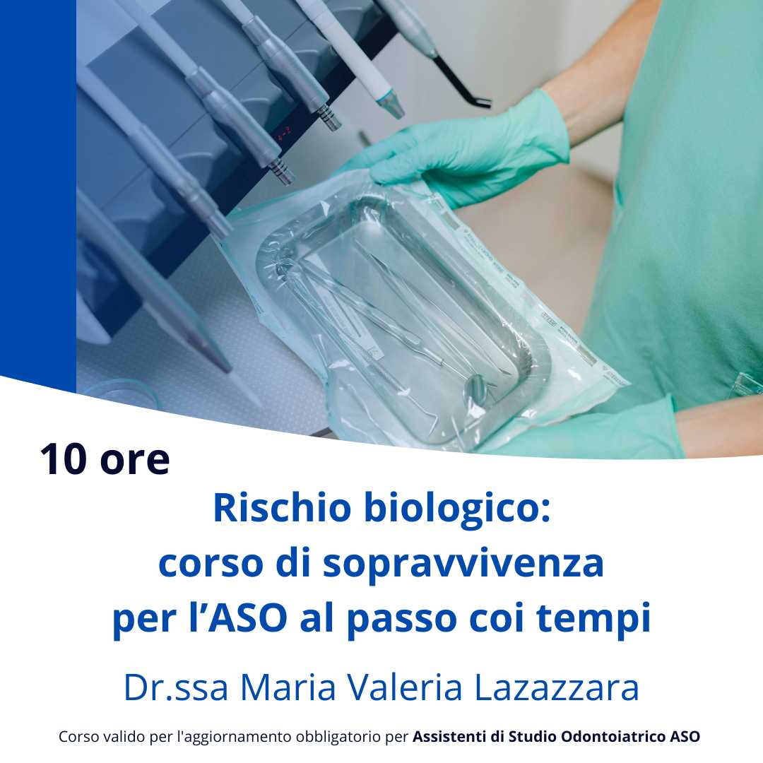 Aggiornamento ASO 10 ore – Rischio biologico: corso di sopravvivenza per l’ASO al passo coi tempi – Corso on-demand