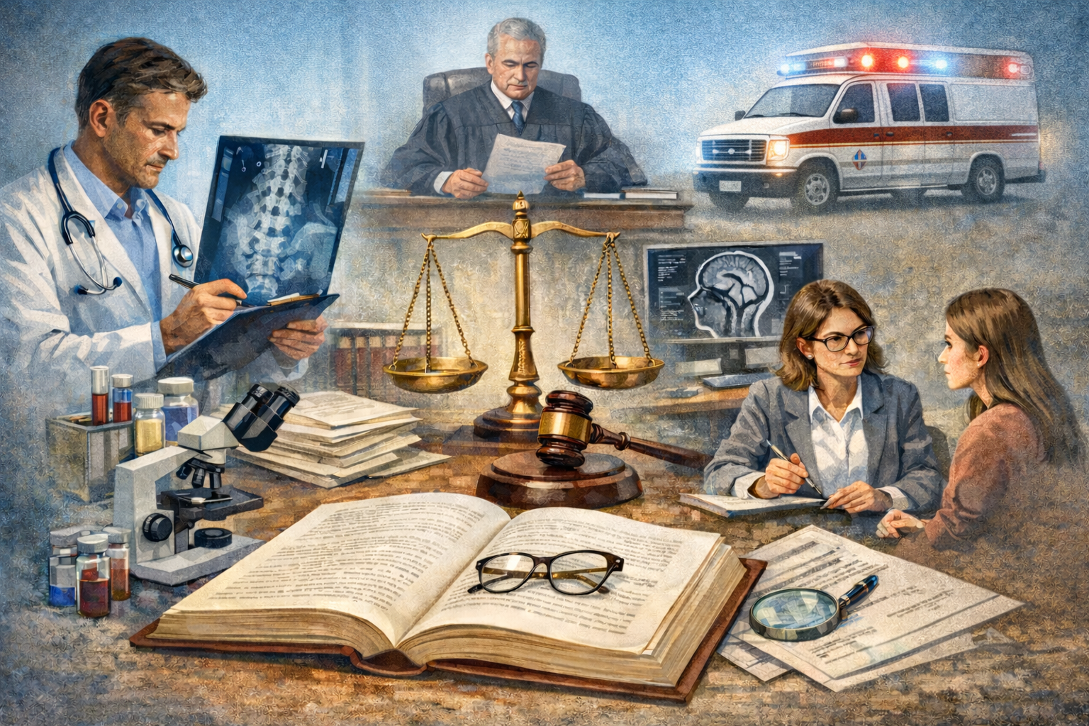 Il sanitario nei procedimenti giudiziari: ruoli, funzioni e competenze tecniche